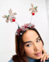 Фото #1 товара Accessorize reindeer novelty headband in red