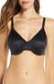 Wacoal 257355 Women's Inside Edit Underwire Bra Black Size 42DD