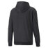 Puma Classics Soft Ink Logo Pullover Hoodie Mens Black Casual Athletic Outerwear