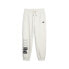 Фото #1 товара Puma Power Colorblock Sweatpants Womens White Casual Athletic Bottoms 67602587