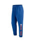 Men's Royal New York Giants Chop Block Fleece Sweatpants