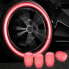 Фото #2 товара Набор заглушек OCC Motorsport OCCLEV001 4 штук Флюоресцентный Красный