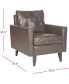 Фото #3 товара Olden Faux Leather Accent Chair