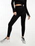 Фото #1 товара ASOS 4505 Icon seamless rib gym legging in black