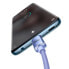 Фото #3 товара Kabel przewód do szybkiego ładowania i transferu danych USB-C USB-C 100W 2m fioletowy