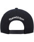 Men's Black Philadelphia 76Ers Hardwood Classics Team Ground 2.0 Snapback Hat