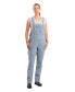 Фото #1 товара Petite Vintage Washed Flex Hickory Stripe Bib Overall