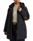 Фото #4 товара Women's Plus Size Hooded Quilted Coat, Created by Macy's