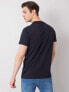 Фото #40 товара мужская футболка повседневная  синяя однотонная Factory Price T-shirt-TSKK-Y21-0000145-liliowy