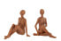 Фото #1 товара 2tlg Sitzende Frauenkörper in Terracotta
