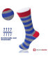 6 Pack Mens Cotton Dress Socks Mid Calf Argyle Pattern Solids Set