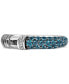 ფოტო #5 პროდუქტის London Blue Topaz (1 ct. t.w.) & Diamond (1/20 ct. t.w.) Obi-Wan Kenobi Lightsaber Ring in Sterling Silver