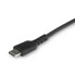 Фото #4 товара StarTech.com 3 foot (1m) Durable Black USB-C to Lightning Cable - Heavy Duty Rugged Aramid Fiber USB Type C to Lightning Charger/Sync Power Cord - Apple MFi Certified iPad/iPhone 12 - Black - USB C - Lightning - 1 m - Male - Male