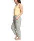 Фото #3 товара Women's 2 Piece Cloud Knit and Joggers Sleep Set