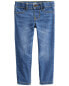 Фото #4 товара Baby Medium Blue Wash Super Skinny-Leg Jeans 12M