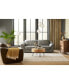 Jennard 30" Leather Ottoman, Created for Macy's