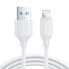 Kabel do ładowania i transmisji danych iPhone USB - Lightning 2.4A 2m biały
