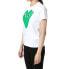 CDG Play T-Shirt 绿色双心形印花短袖T恤 女款 白色 / CDG Play AZ-T059-051-1