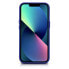 Фото #2 товара Чехол для iPhone 14 Plus ICARER магнитный с MagSafe Litchi Premium Leather Case синий