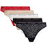 Фото #1 товара Tommy Hilfiger 5-Pack Thong Underwear W UW0UW04995