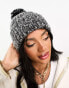 Фото #2 товара The North Face Cozy chunky knit bobble hat in black