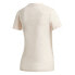ფოტო #4 პროდუქტის ADIDAS Essentials Linear Slim short sleeve v neck T-shirt