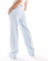 Kaiia wide leg joggers co-ord in baby blue детский синий, 42 - фото #4