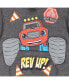 ფოტო #3 პროდუქტის Toddler Boys Zeg Stripes Pickle Fleece Pullover Hoodie and Jogger Pants Outfit Set to