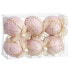 Фото #2 товара Ёлочные шарики Розовый Polyfoam Ткань 6 x 6 x 6 cm (6 штук)