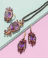 ფოტო #2 პროდუქტის Crazy Collection® Multi-Stone Cord Pendant Necklace in 14k Strawberry Rose Gold (18 ct. t.w.)