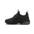 Фото #3 товара Puma Axelion Logo Slip On Toddler Boys Black Sneakers Casual Shoes 37813501