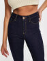 Фото #6 товара River Island Tall Amelie flare jean in dark blue