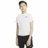 Фото #1 товара Детский Футболка с коротким рукавом Nike Court Dri-FIT Victory Белый