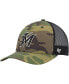 Men's Camo Miami Marlins Trucker Snapback Hat