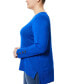 ფოტო #3 პროდუქტის Plus Size Button-Cuff Boat-Beck Sweater