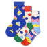 HS BY HAPPY SOCKS Birthda years gift set crew socks 3 pairs