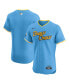 Фото #1 товара Men's Powder Blue Milwaukee Brewers City Connect Elite Jersey