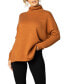 Фото #1 товара Women's Paris Turtleneck Tunic Sweater
