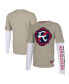 ფოტო #1 პროდუქტის Men's Tan New England Revolution Status Long Sleeve T-shirt