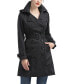 Фото #1 товара Women's Adley Water Resistant Hooded Trench Coat