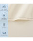 Фото #2 товара Arkwright Bulk Flat Microfiber Sheets - (6 Pack) Color-Coded Hem Threads Bedding Essentials Supplies for for Rental Properties, College Dorm Rooms or Households, Color Options, Queen