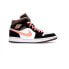 Фото #2 товара Кроссовки Nike Air Jordan 1 Mid Peach Mocha (Черно-белый)