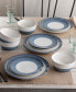 Colorscapes Layers Coupe Dinner Plate Set of 4, 11"