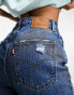 Фото #2 товара Levi's 70s high flare jeans in mid blue