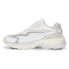 Фото #3 товара Puma Teveris Nitro Thrifted Lace Up Womens White Sneakers Casual Shoes 39109501