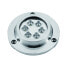 A.A.A. IP68 6x3W Round Underwater Blue LED Light