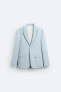 Viscose - linen suit blazer