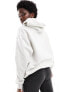 Фото #5 товара Cotton:On relaxed zip front hoodie in vintage white