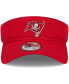 Men's Red Tampa Bay Buccaneers Main Adjustable Visor