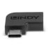 Фото #5 товара Lindy USB 3.2 Type C to C Adapter 90° - USB 3.2 Type C - USB 3.2 Type C - Black